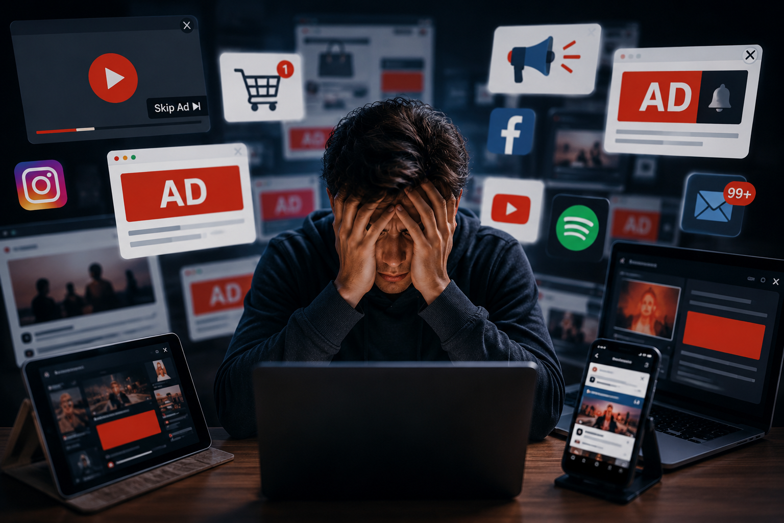 Ad Fatigue in 2026 Across YouTube Instagram Spotify and Facebook