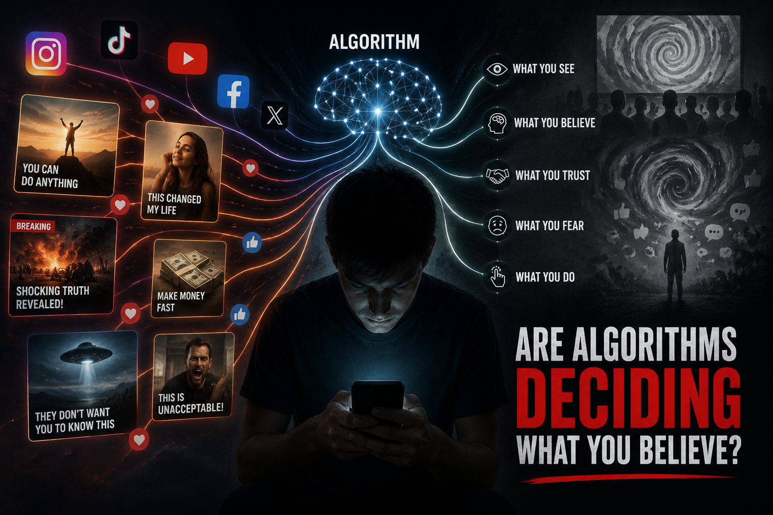 Social Media Algorithms influencing online content