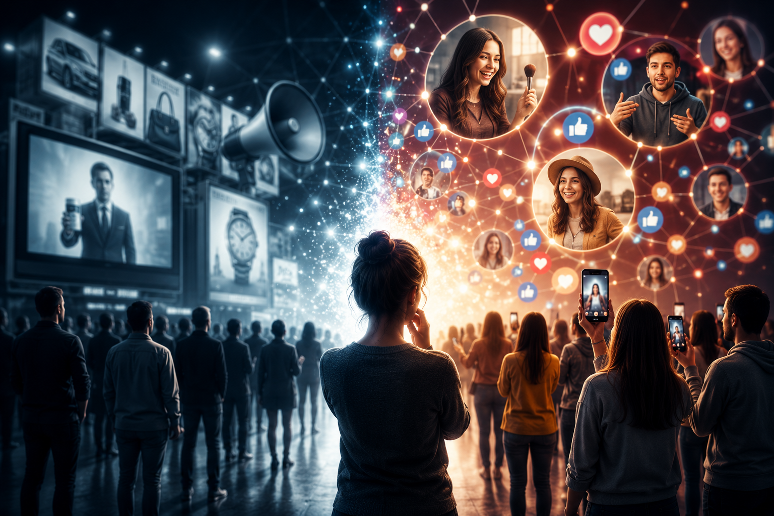 Social Media Trust influencing consumer decisions through creators and online communities